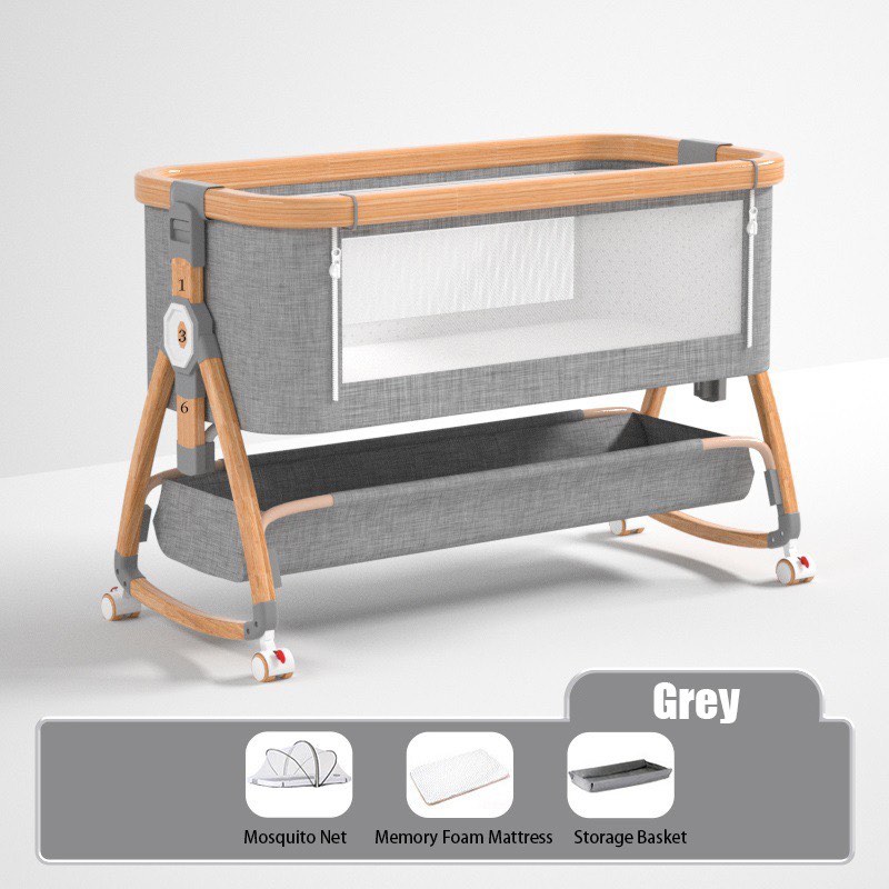 3-in-1 Multifunctional Baby Cot, Babies & Kids, Baby Nursery & Kids ...