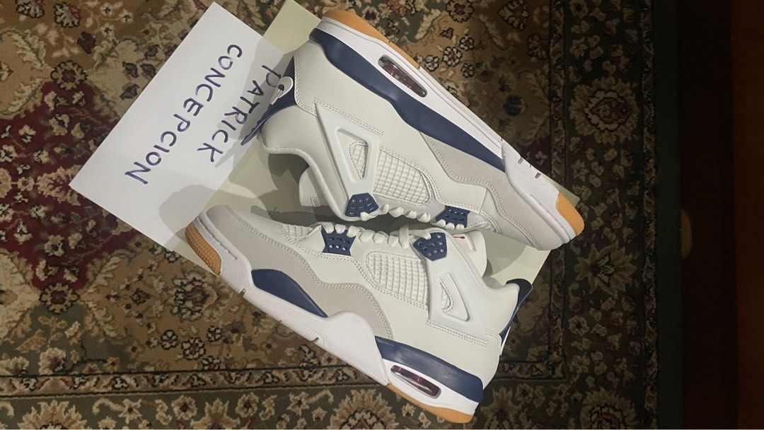 Air Jordan 4 Retro SB Navy (Category: Sneakers) located in Antipolo. Submitted by patsconcep (Listing ID 1365136314, Image 3). Description: For Sale BNDS Air Jordan 4 Retro SB Navy Men’s US10 Nike SNKRS release On hand, ready to ship, open to meet ups PM for more info .