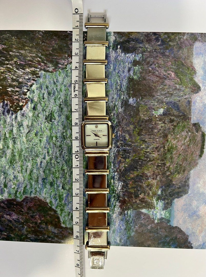 Anne klein two tone square diamond watch (Category: Women's Watches) located in Singapore. Submitted by watchoutditto (Listing ID 1365292510, Image 3). Description: Anne Klein Two Tone Square diamond Watch Condition: Fully functional with brand new batteries! This Anne Klein two-tone square diamond watch boasts a stylish yet timeless design—ideal for elevating any look with a chic, sleek, and classic touch. A perfect blend of elegance and practic