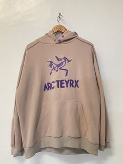 Arcteryx  Hoodie big Logo for Men’s, M on tag dimes 23.5 X 26