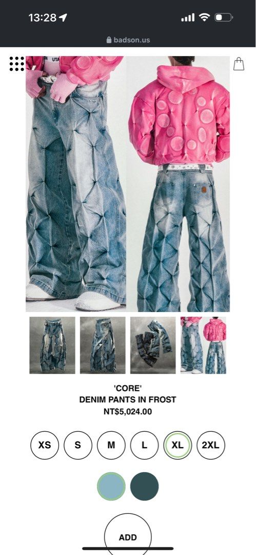 入手困難】 Badson us 'CORE' DENIM PANTS L 入手困難】 Badson us 'CORE' DENIM PANTS L