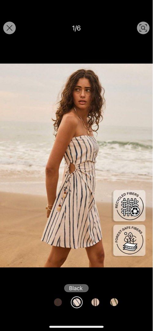 Beach Strapless Mini Sundress (Category: Dresses) located in Zamboanga. Submitted by _kaoru (Listing ID 1365256604, Image 1). Description: Used once. Price is still negotiable.