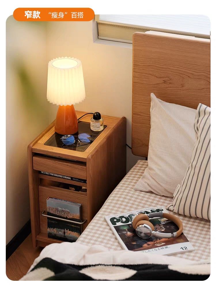 Bedside Table (Category: Shelves, Cabinets & Racks) located in Singapore. Submitted by ybdesign (Listing ID 1365111324, Image 2). Description: See photos for dimension and features. Selling the smaller version. Very good quality but found it too small for my use. Upgrading to bigger version. Selling around the price I paid after shipping not making any profit. Collect from tampines..