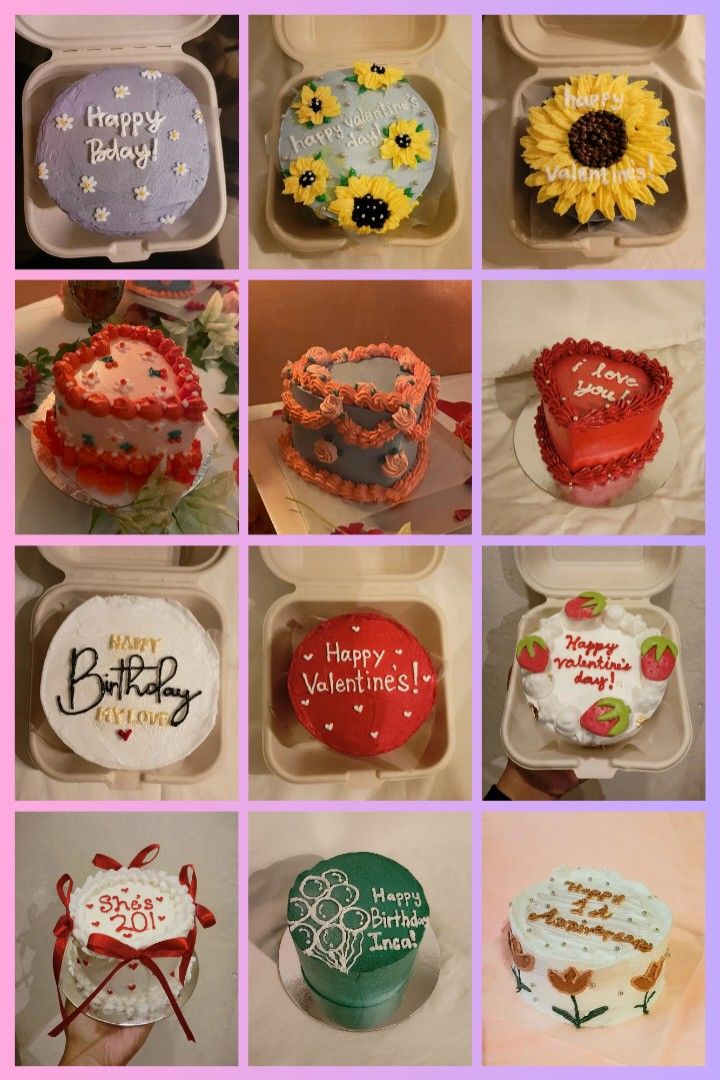 Bento Cake (Customized) (Category: Homemade Bakes) located in Binan City. Submitted by georgieyellow (Listing ID 1365183095, Image 1). Description: Bento cakes for sale! 🩷 For price inquiries, cake price depends on the design and other customizations. Feel free to reach out via messenger and send your inspo pic so that I can give you a quotation. Can deliver to Alabang, San Pedro, Biñan and Sta Rosa. 📍.