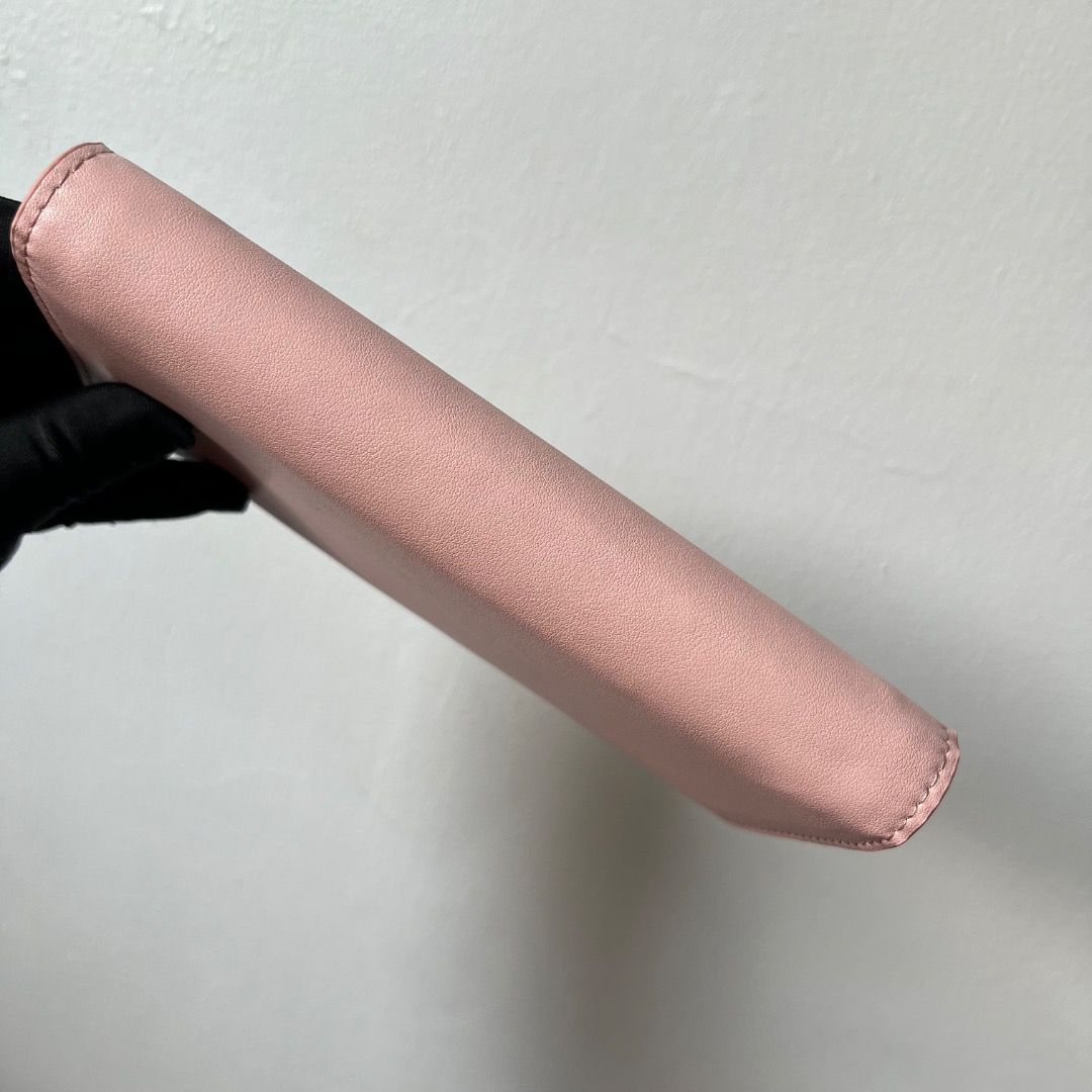Celine Triomphe Long Pink Wallet (Category: Luxury Bags & Wallets) located in Antipolo. Submitted by mjlenihcpreloved (Listing ID 1321699226, Image 3). Description: .