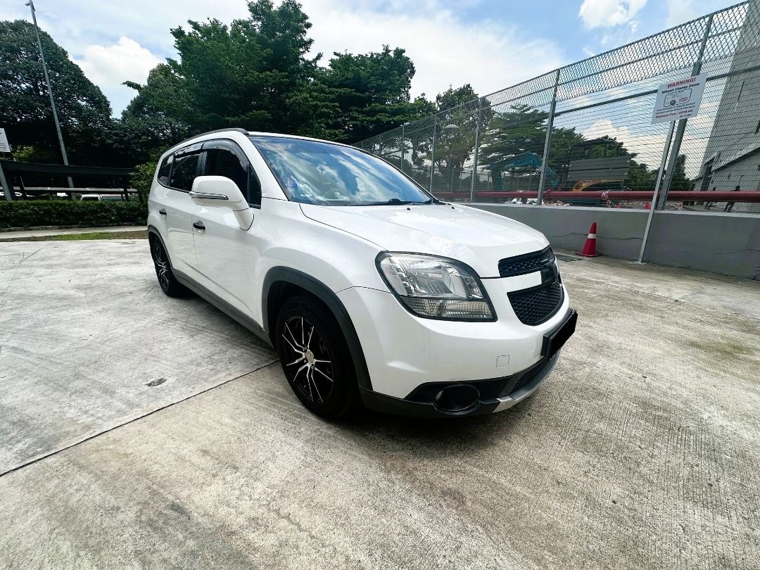 CHEAP Rent CHEVROLET ORLANDO MPV 7 Seater for RENT / LEASE / PHV / GRAB / TADA (Category: Car Rental) located in Singapore. Submitted by spherecarsleasing (Listing ID 1365247915, Image 1). Description: Chevrolet Orlando 🚙⛽ – Roomy Ride, Petrol Smart! 💸✅ Need space without burning a hole in your pocket? The Chevrolet Orlando is a reliable 7-seater with a petrol engine that’s built for comfort and savings. Whether it’s a family outing or daily us