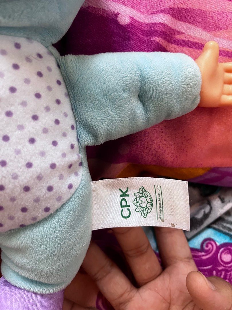 Cpk doll (Category: Kids Toys) located in Manila. Submitted by myquinnscollection (Listing ID 1365299967, Image 2). Description: Size: 9-10 inches cpk Like new pa.