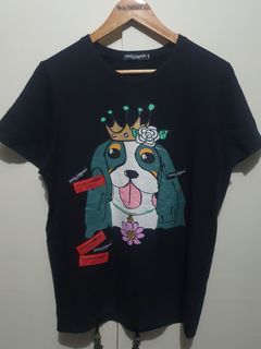 Dolce and Gabanna Dog Crowned Shirt