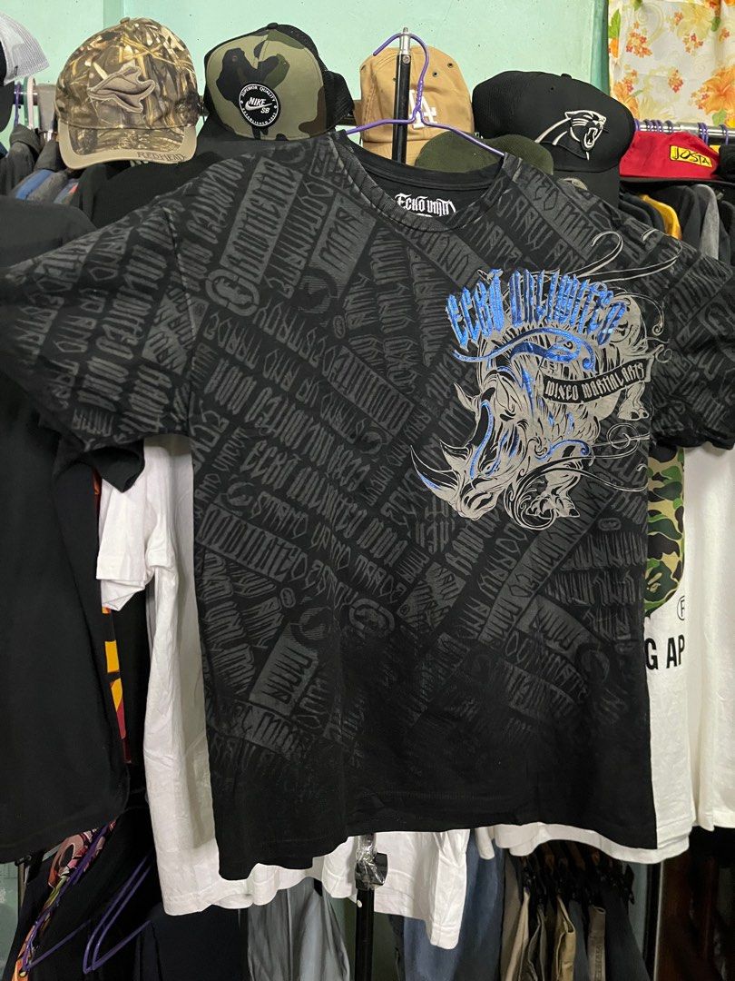 ECKO UNLTD MMA x ECKO AOP • X-LARGE 22X29 (Category: Tshirts & Polo Shirts ) located in Cebu City. Submitted by thecoolprit (Listing ID 1365278154, Image 1). Description: 850 + SF 📍 talisay, cebu 🚚 J&T 💵 gcash/maya.