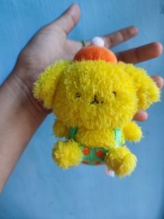 Furry Pompompurin charm