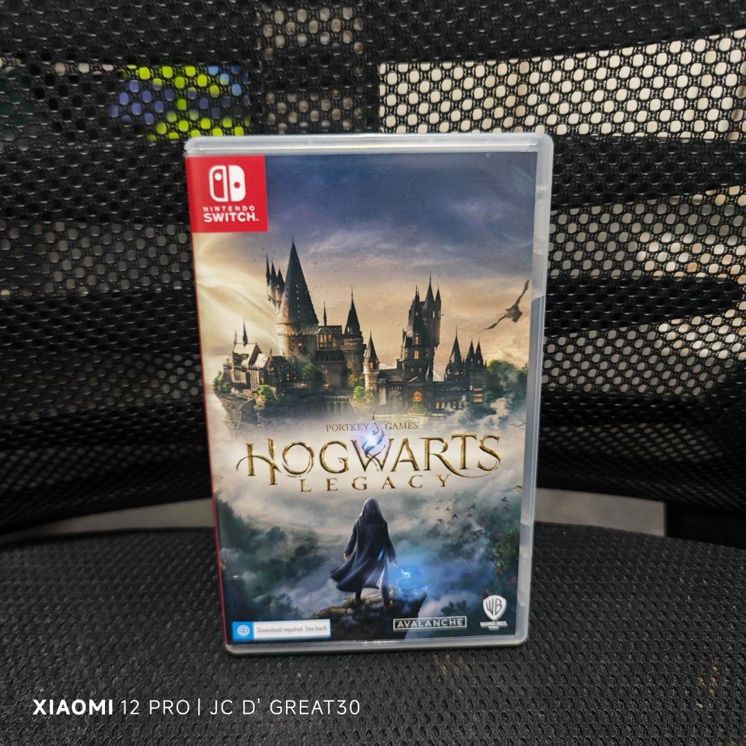 Hogwarts Legacy Switch Game (Category: Nintendo) located in Quezon City. Submitted by shopme_gadget30 (Listing ID 1365243145, Image 1). Description: kindly read the details first for sale fixed price good Condition tested and working With case and game card compatible to Nintendo switch usa region Shoopppppeee —,✅ can check out pm for the linnnkkk (If shoopppee check out, price is higher because of shooppppeee deduction qc area meet up: sm north 