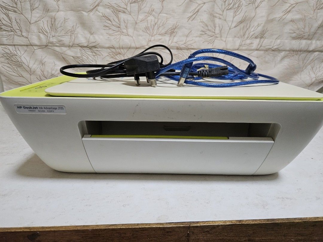 HP DeskJet Ink Advantage 2135 All-in-One Printer, Computers & Tech ...