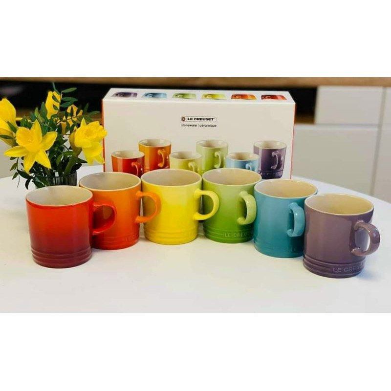 LE CREUSET rainbow mug set (Category: Coffee & Tea Tableware) located in Manila. Submitted by hotdealsph (Listing ID 1365224629, Image 2). Description: .
