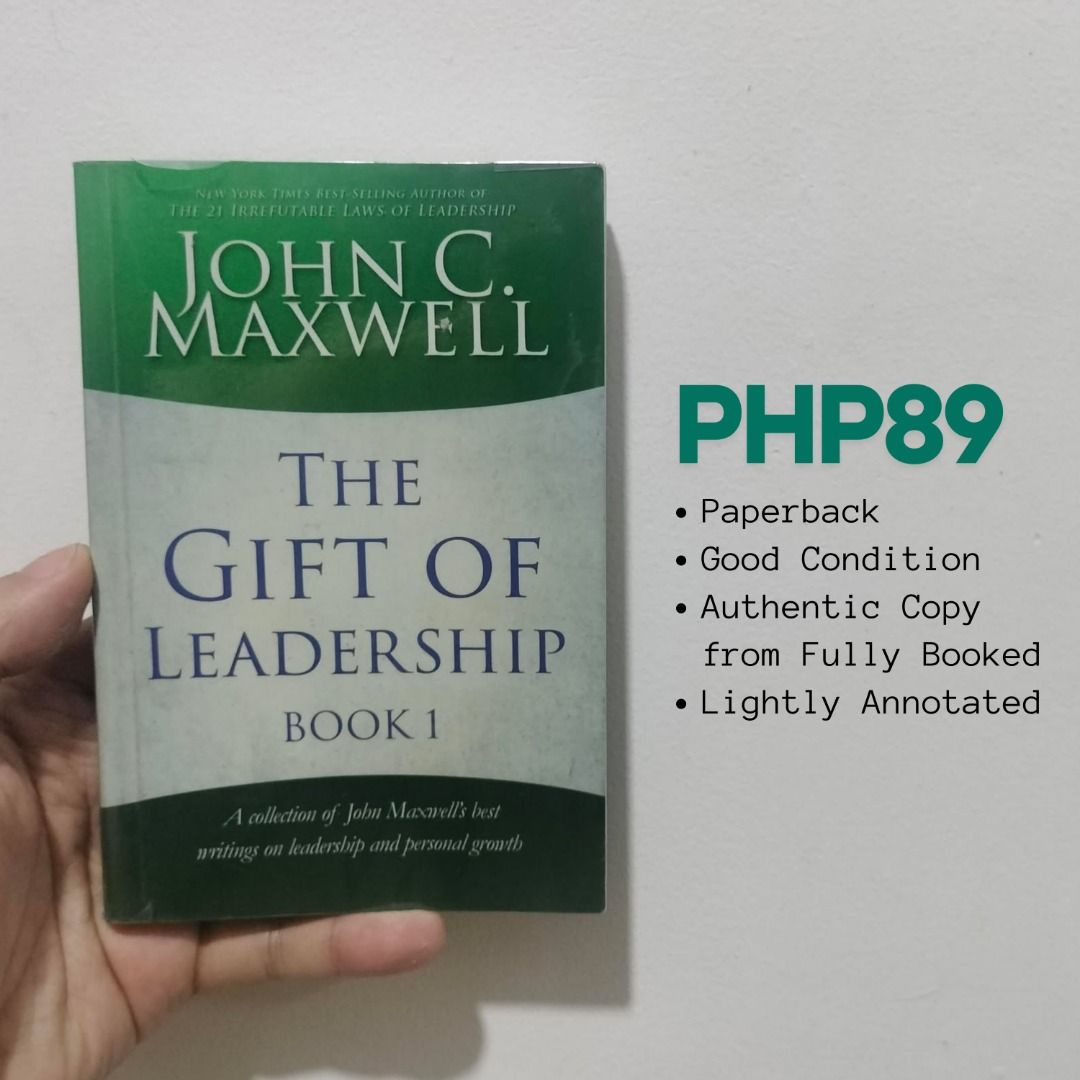 LEADERSHIP BOOKS (Category: Textbooks) located in Antipolo. Submitted by serjyms (Listing ID 1365218499, Image 2). Description: LEADERSHIP BOOKS Selling Price: Php 89-299+sf (Take All Price: Php999) Condition: Good Condition Location: Antipolo City, Rizal Mode of Payment: GCash/Bank Transfer (Landbank) Mode of Delivery: J&T, LBC, Lalamove For inquiries, feel free to message me. Thank you po and stay safe :)).