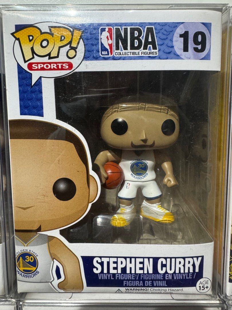 OG Steph Curry Funko Pop (Category: Designer & Blind Box Toys) located in Caloocan City. Submitted by _seven (Listing ID 1365267886, Image 1). Description: Box condition 9/10 PM for more pics slightly nego rush sale.