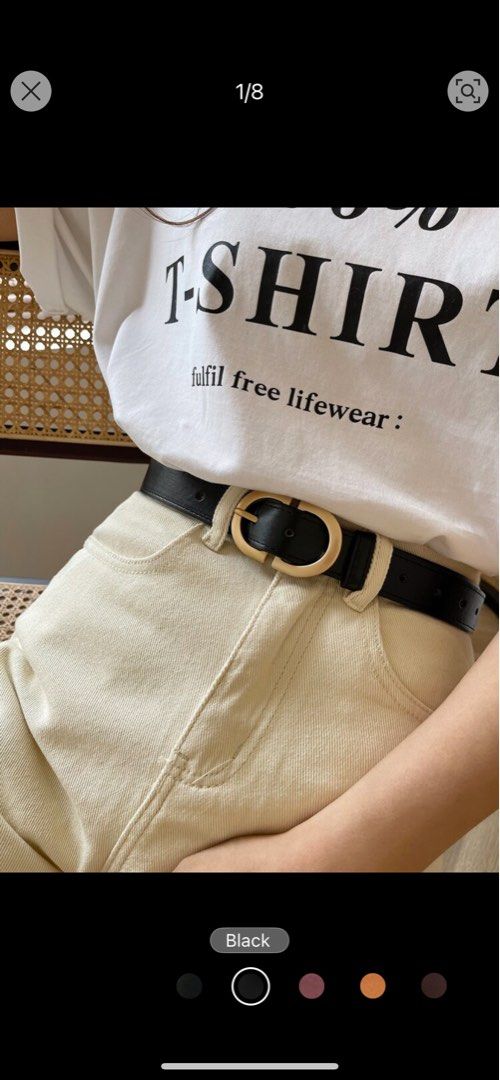 Oval Buckle Belt (Category: Belts) located in Zamboanga. Submitted by _kaoru (Listing ID 1365256937, Image 1). Description: I ordered the same item twice. Huhu.