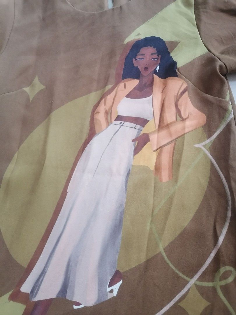 Plains and prints dress (Category: Dresses) located in Cabanatuan. Submitted by misshell26 (Listing ID 1365124336, Image 2). Description: Wirh minor run.