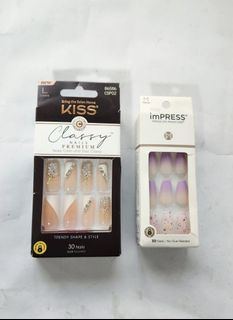 Press on manicured nails