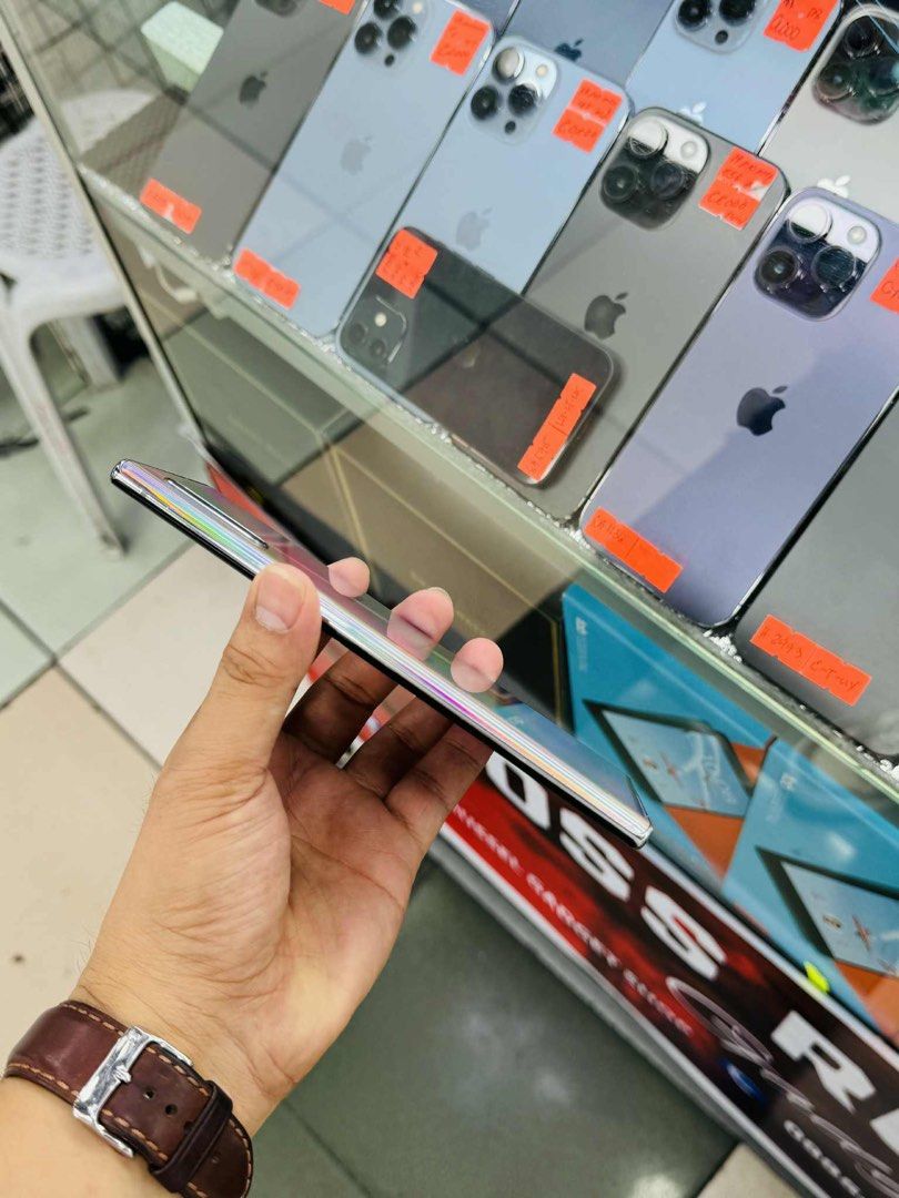 Samsung Note 10 Plus 12/256GB Openline NTC approevd 98% smooth (Category: Samsung) located in San Juan City. Submitted by najihahtelecomshop2018 (Listing ID 1365177289, Image 3). Description: Legit Store | Original unit FOR SALE | TRADE / SWAP ▫️INSTALLMENT thru: 🔸Credit Card (straight / installment) 🔸Ggives / Gcredit + 6% interest 🔸Spay Later + 6% interest (RFS: Buy and Sell any kinds of Gadgets) Description: Samsung Note 10 Plus 12/256 NTC A