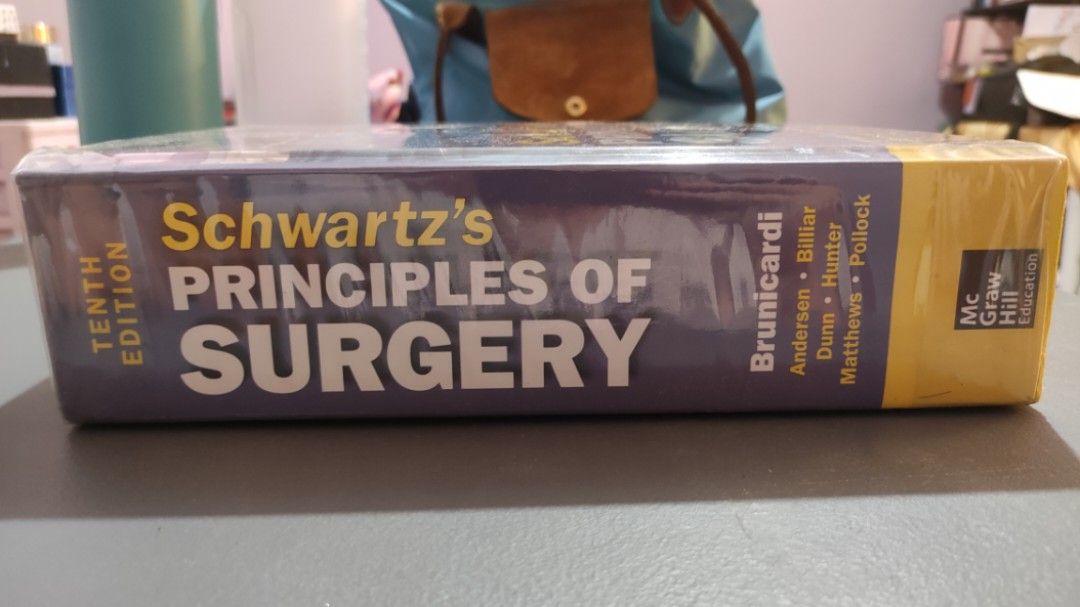 Schwartz's principles of surgery (Category: Textbooks) located in Las Pinas. Submitted by bargain29 (Listing ID 1365217877, Image 2). Description: Schwartz's Principles of Surgery (10th edition) original. hard cover. Minimal highlights ( approx 10% po ng book yung may highlights).