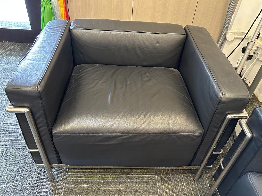 Sofa (Category: Sofas) located in Singapore. Submitted by spacesforpreloved (Listing ID 1365212258, Image 3). Description: 2 Seaters x 1 : Length 170cm Width 73cm, Height 63cm 1 Seater x 2 : Length 99cm, Width 73cm, Height 64cm (Measurement for one).