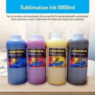 Sublimation Ink for Large Format Printer (DX5/DX7) CMYK 1LITER