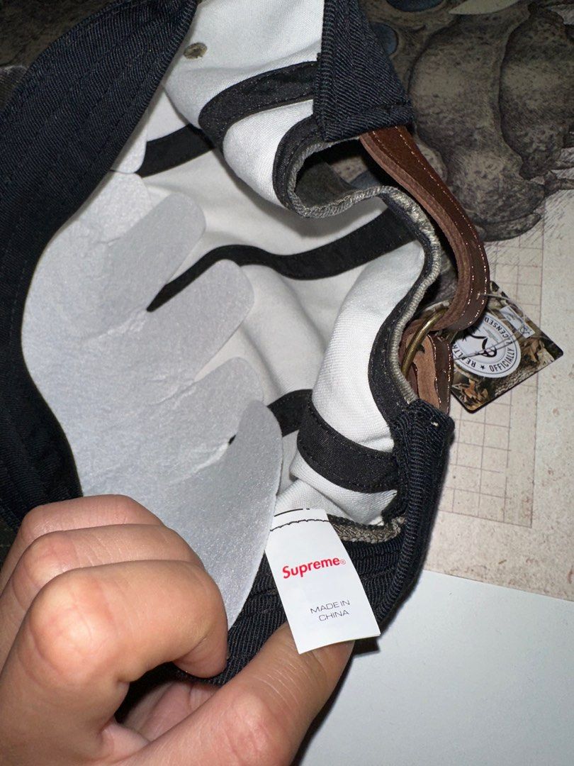 Supreme 25SS Washed Chino Twill Camp Cap 五分割樹枝迷彩可