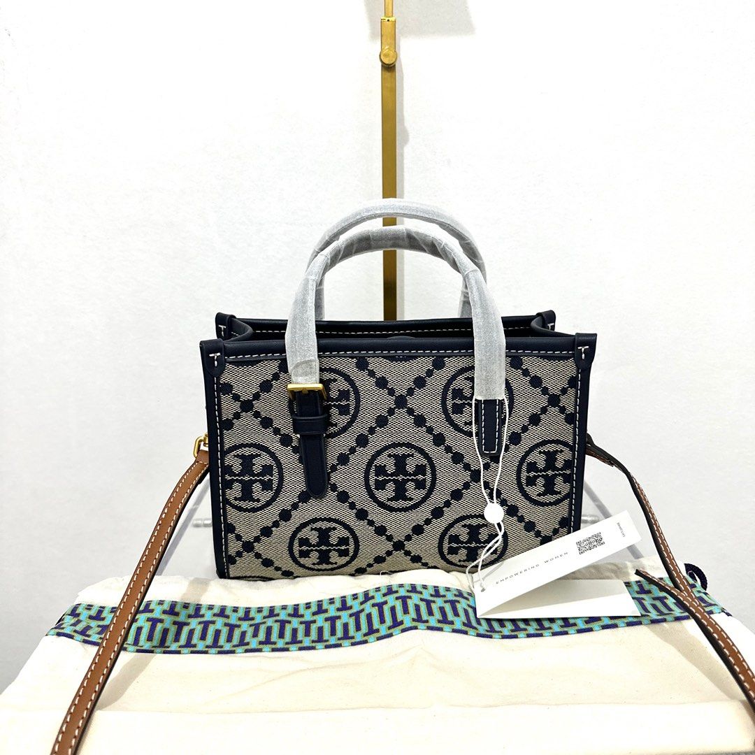 Tory Burch Mini T Monogram (Category: Luxury Bags & Wallets) located in Makati City. Submitted by lux.mariah (Listing ID 1365255820, Image 2). Description: Guaranteed authentic 100% / Money back guarantee Tory Burch Mini T Monogram ( Crossbody Bag / Hand Bag) Brand new With Complete inclusions Message for Inquries.