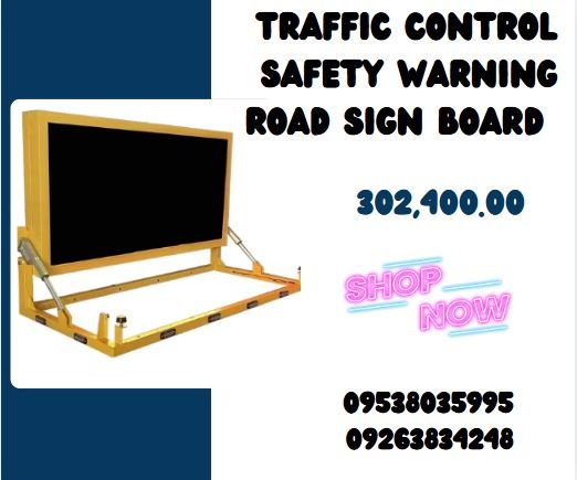 TRAFFIC CONTROL SAFETY WARNING ROAD SIGN BOARD (Category: Everything Else Others) located in Caloocan City. Submitted by 09051674995 (Listing ID 1365133629, Image 1). Description: RGB 64x80 variable traffic sign, mounted on vehicle Display dimensions: 1280 mm x 1600 mm (± 5%) Housing dimensions: 1300 mm x 1600 mm x 180 mm (± 5%) Pixels: 64 x 80 pixels Visibility: up to 250 m Graphic display Content type: static or animation Content display option