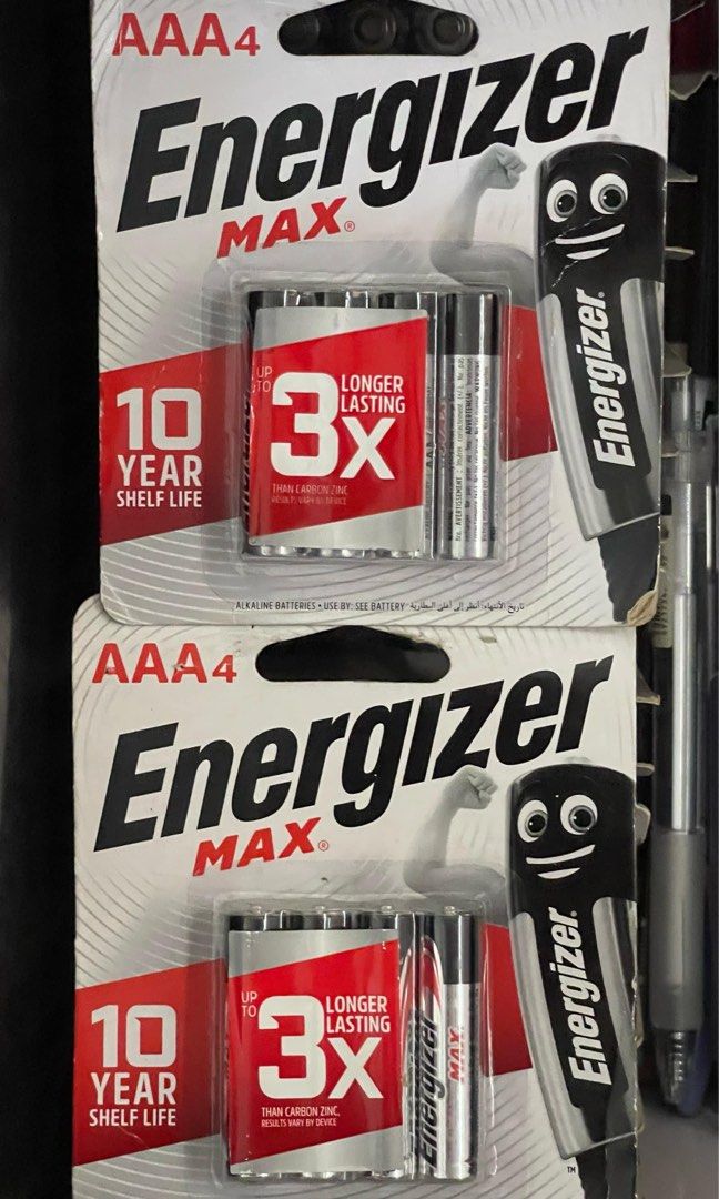 TRIPLE A ENERGIZER BATTERY (Category: Batteries & Chargers) located in Manila. Submitted by shopbyelli (Listing ID 1365218775, Image 1). Description: Mall price 200-250 for 4 pcs.