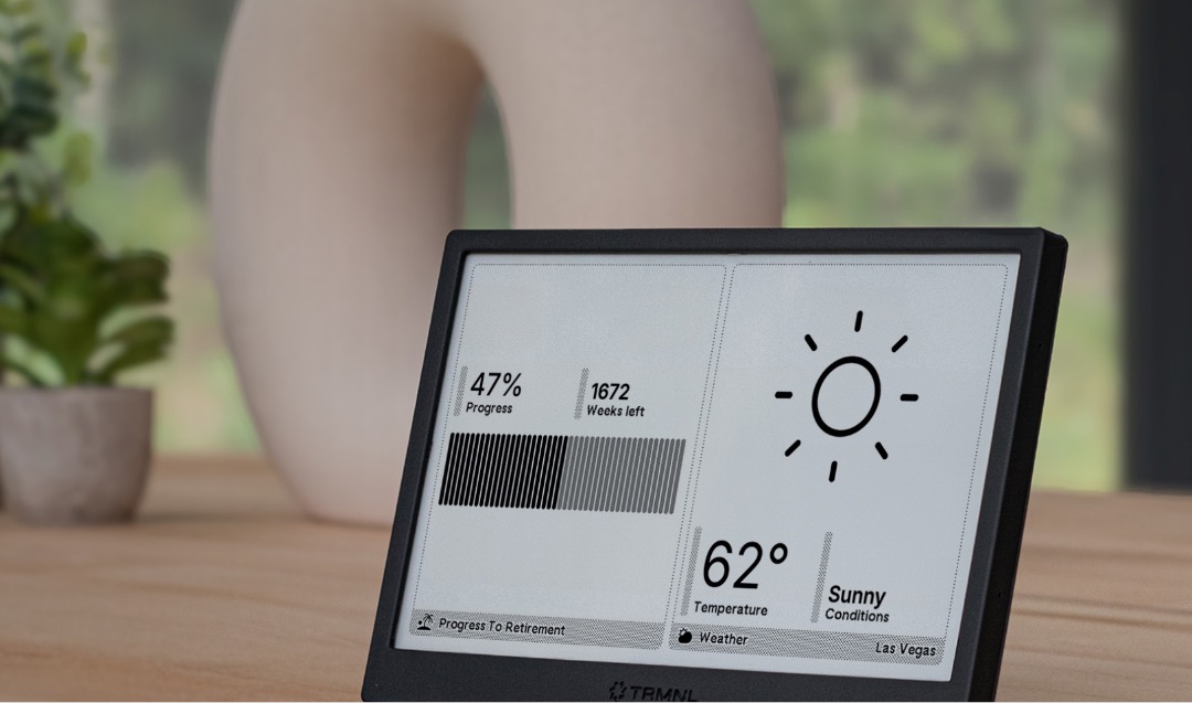 TRMNL Programmable e-ink Display, Computers & Tech, Parts & Accessories ...