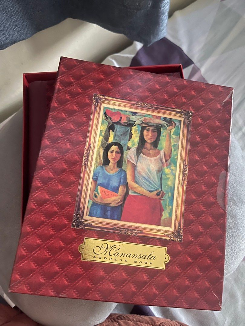 Vicente Manansala Address Book (Category: Art & Prints) located in Manila. Submitted by radvelarde (Listing ID 1365128925, Image 2). Description: With box Hard cover With artist’s paintings in print Rare find.