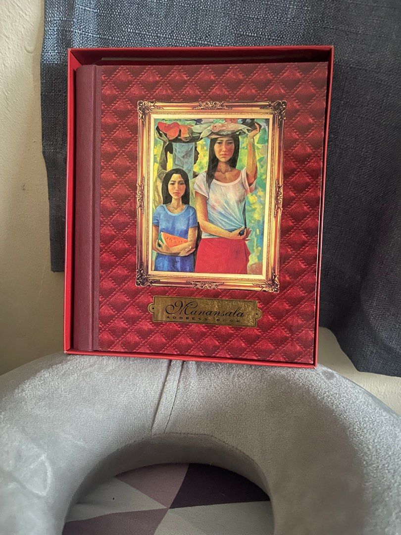 Vicente Manansala Address Book (Category: Art & Prints) located in Manila. Submitted by radvelarde (Listing ID 1365128925, Image 1). Description: With box Hard cover With artist’s paintings in print Rare find.