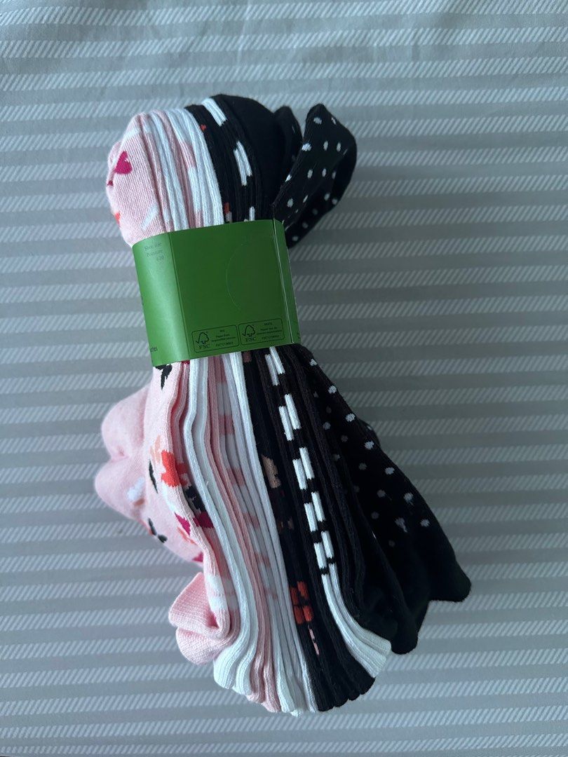 10 Pairs Kate Spade Socks (Category: Socks & Tights) located in Mariveles. Submitted by declutterwithina (Listing ID 1365316231, Image 2). Description: 100% Authentic 10 pairs in one pack Shoe Size: 4-10.