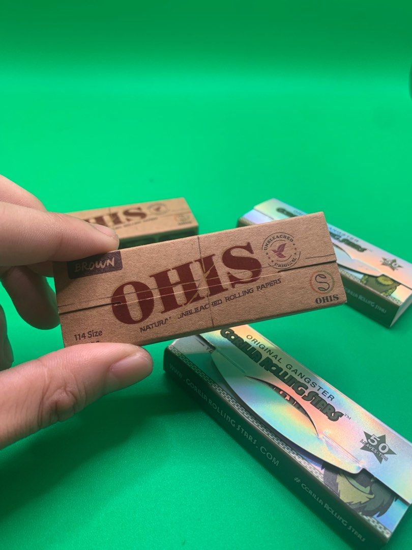48pcs rolling paper thin brown for organic use with filter included (Category: Stationery & School Supplies) located in Mandaluyong City. Submitted by shopwithme.mnl (Listing ID 1365388321, Image 3). Description: Brand new Manila Cod gcash Pm for more details .