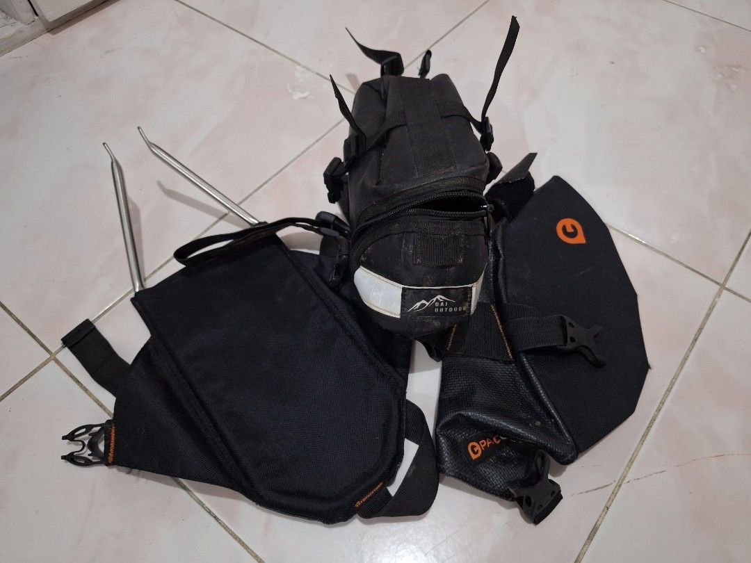 4 in 1 Mountain Bike Accessories (Category: Bicycles) located in Marikina City. Submitted by everbloom28 (Listing ID 1365392674, Image 1). Description: For sale Bike Accessories Lightly used but perfectly good condition. Free shipping around Marikina. sagot ng customer ang SF..