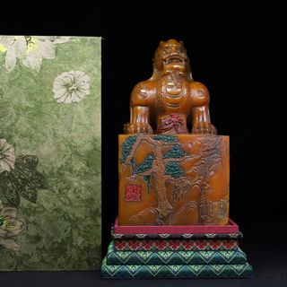 珍藏寿山石田黄雕刻瑞兽钮印章, 興趣及遊戲, 收藏品及紀念品 珍藏寿山石田黄雕刻瑞兽钮印章, 興趣及遊戲, 收藏品及紀念品