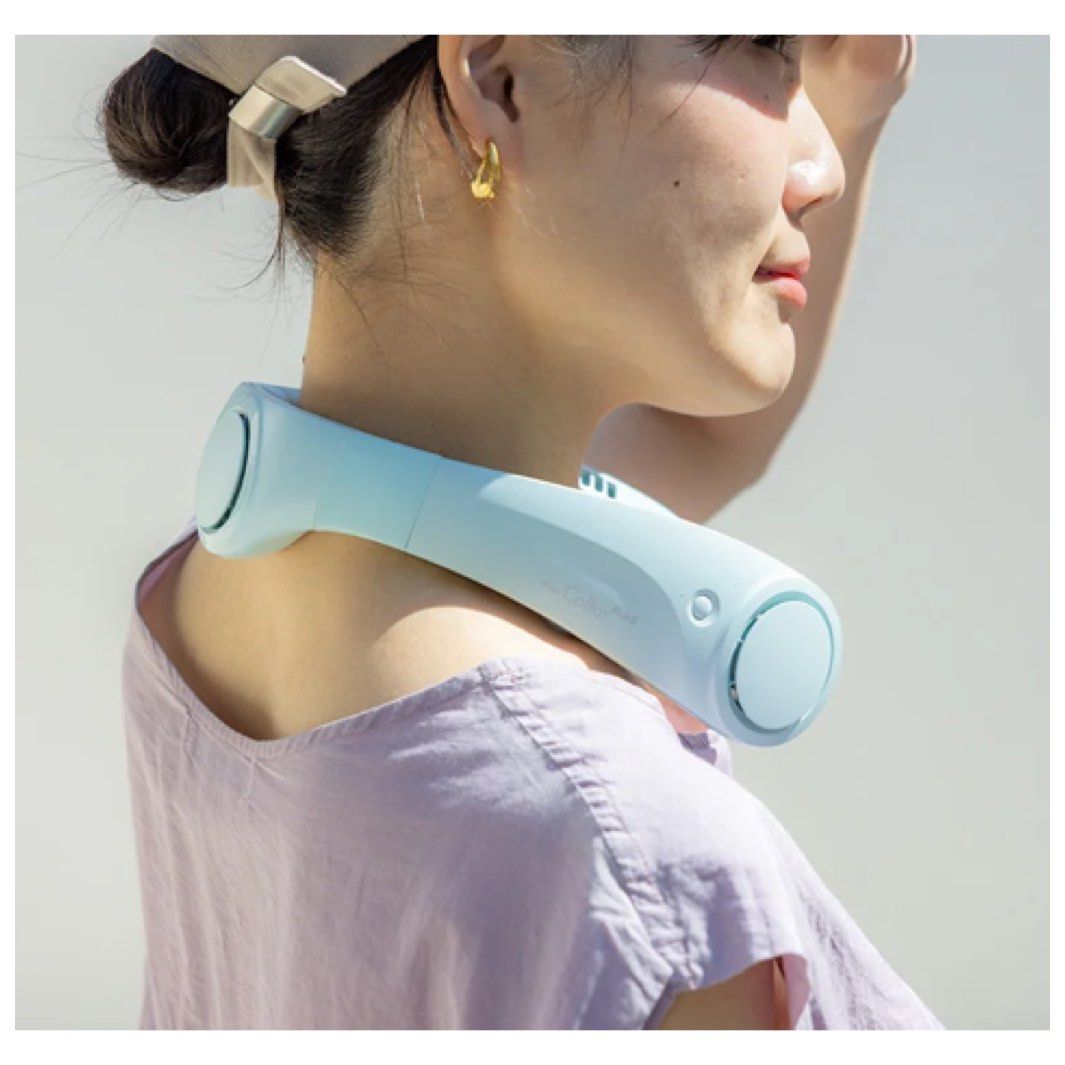 日本 ELAiCE iFan Collar Plus II 2025 掛頸風扇, 傢俬＆家居, 燈飾及風扇, 風扇 - Carousell