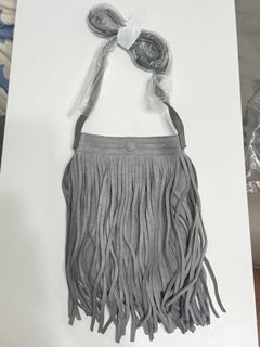 [全新] 日牌Kastane灰色猄皮斜孭袋64241807326081110