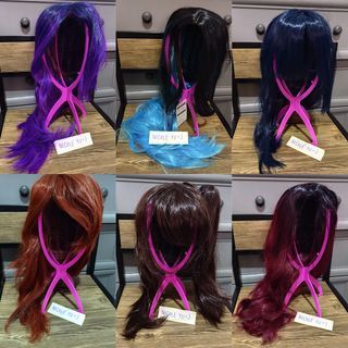 Assorted Wigs for Sale Less Than / 300 Pesos