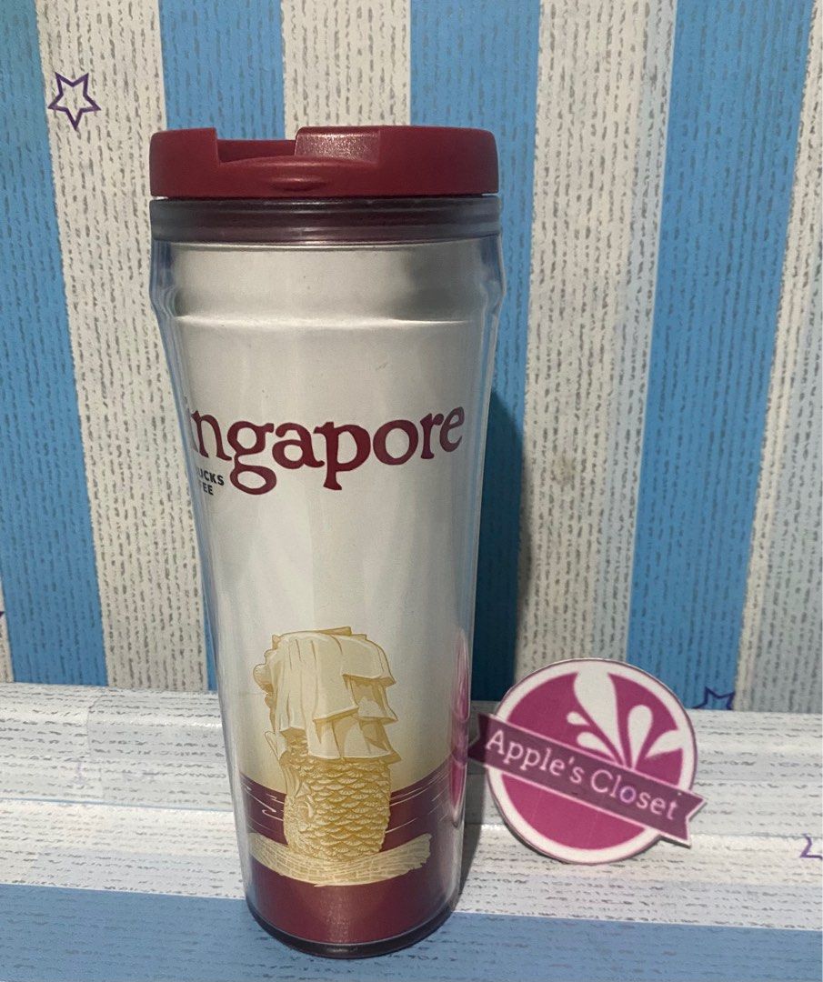Authentic Starbucks Singapore Tumbler (Category: Water Bottles & Tumblers) located in Valenzuela. Submitted by apple.closet (Listing ID 1365308408, Image 1). Description: * New * Not used * From my personal collection RFS: Decluttering.