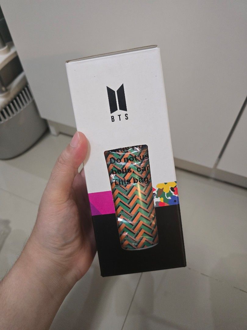 BTS Built metal tumbler (Category: Water Bottles & Tumblers) located in Quezon City. Submitted by ken.17 (Listing ID 1365382266, Image 1). Description: BTS Built tumbler This is new with box and plastic Location is near Eastwood Circulo Verde Area.