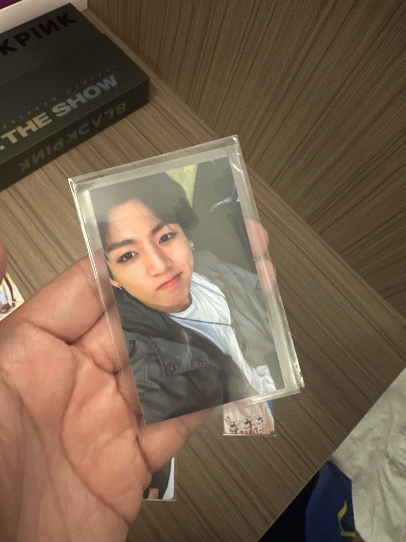 BTS Photocard (Category: K-Wave Merchandise) located in Paranaque City. Submitted by thisisdom (Listing ID 1365370838, Image 2). Description: 300 each JK MOTS 7 PC - 300 JK in the mood for love album PC - 300 JK you never walk alone album PC - 300 Taehyung Dark & Wild album PC - 300 Jimin butter album PC - 300 Jimin R U OK album PC - 300.
