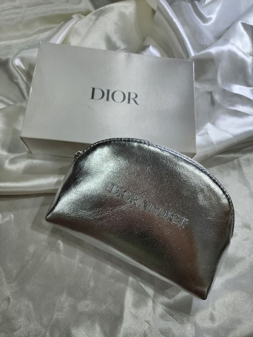 Christian Dior Pouch Moon Silver (Category: Purses & Pouches) located in Tanay. Submitted by eulaaaaa (Listing ID 1365473224, Image 3). Description: 💖 Dior Beauty Pouch – VIP Exclusive Gift 💖 Get your hands on this elegant & authentic Dior Pouch – a VIP Gift from Dior Beauty, not available for retail! ✨ Comes with Dior paper bag & box – perfect for gifting or collecting ✨ 100% Money-Back Guarantee if proven fake – shop with confidence 📦 Ships 