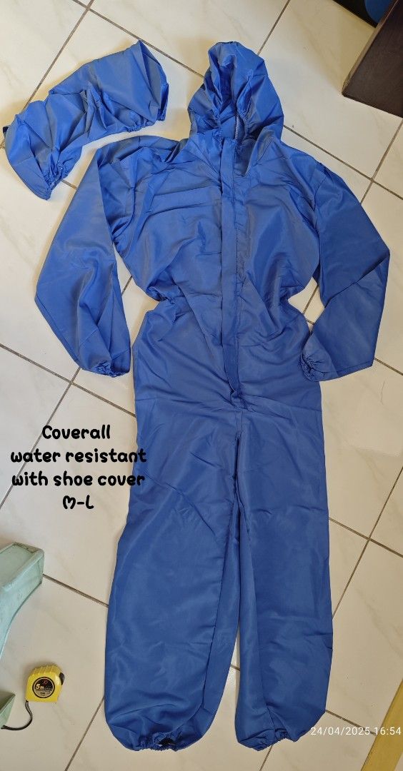 Coverall Water resistant with shoe cover (Category: Sets & Coordinates) located in Marikina City. Submitted by alphanavy (Listing ID 1365387827, Image 1). Description: .