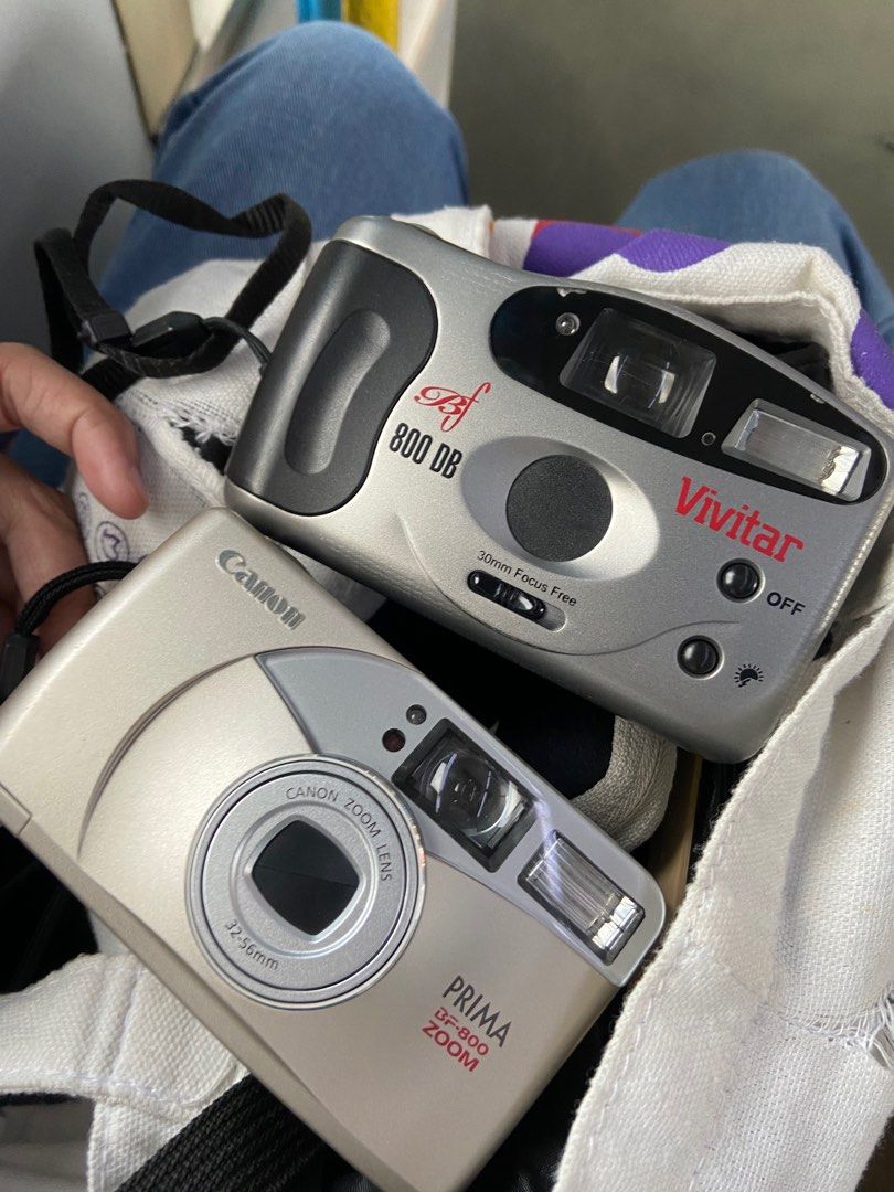 DEFECTIVE film and digital camera (Category: Cameras) located in Manila. Submitted by dnmrbl (Listing ID 1365455397, Image 2). Description: for sale defective cameras for ₱500 only (3 cameras) ‼️ ✅ for repair/for parts/for display 📍dasma cavite/quezon city 🔖 pm if interested.