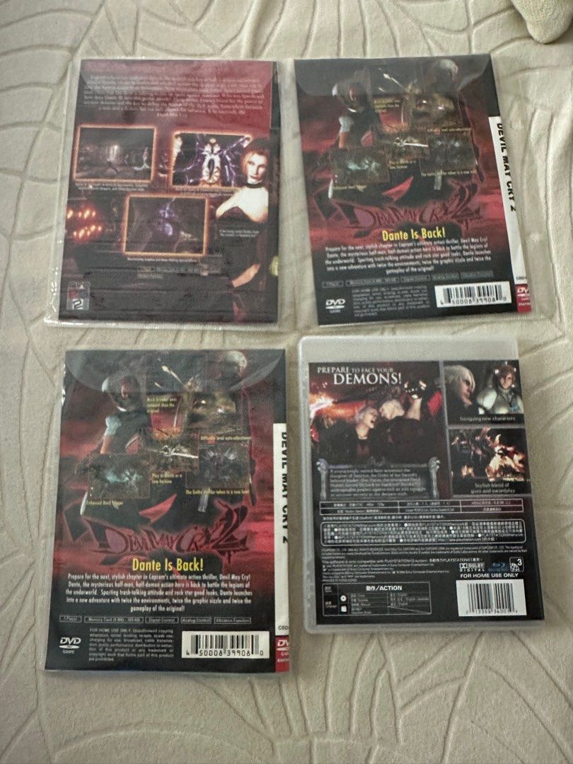 Devil May Cry 1,2&4 (Category: PlayStation) located in Petaling Jaya. Submitted by danzoh (Listing ID 1365399708, Image 2). Description: Long time collection….