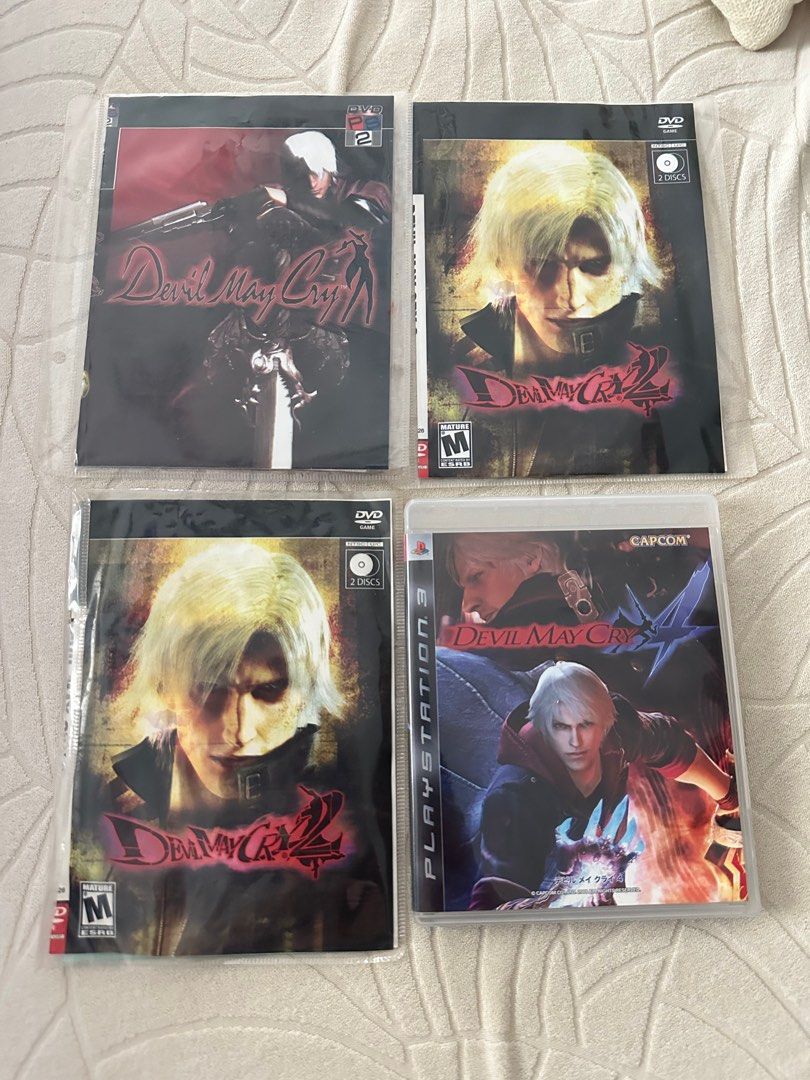 Devil May Cry 1,2&4 (Category: PlayStation) located in Petaling Jaya. Submitted by danzoh (Listing ID 1365399708, Image 1). Description: Long time collection….