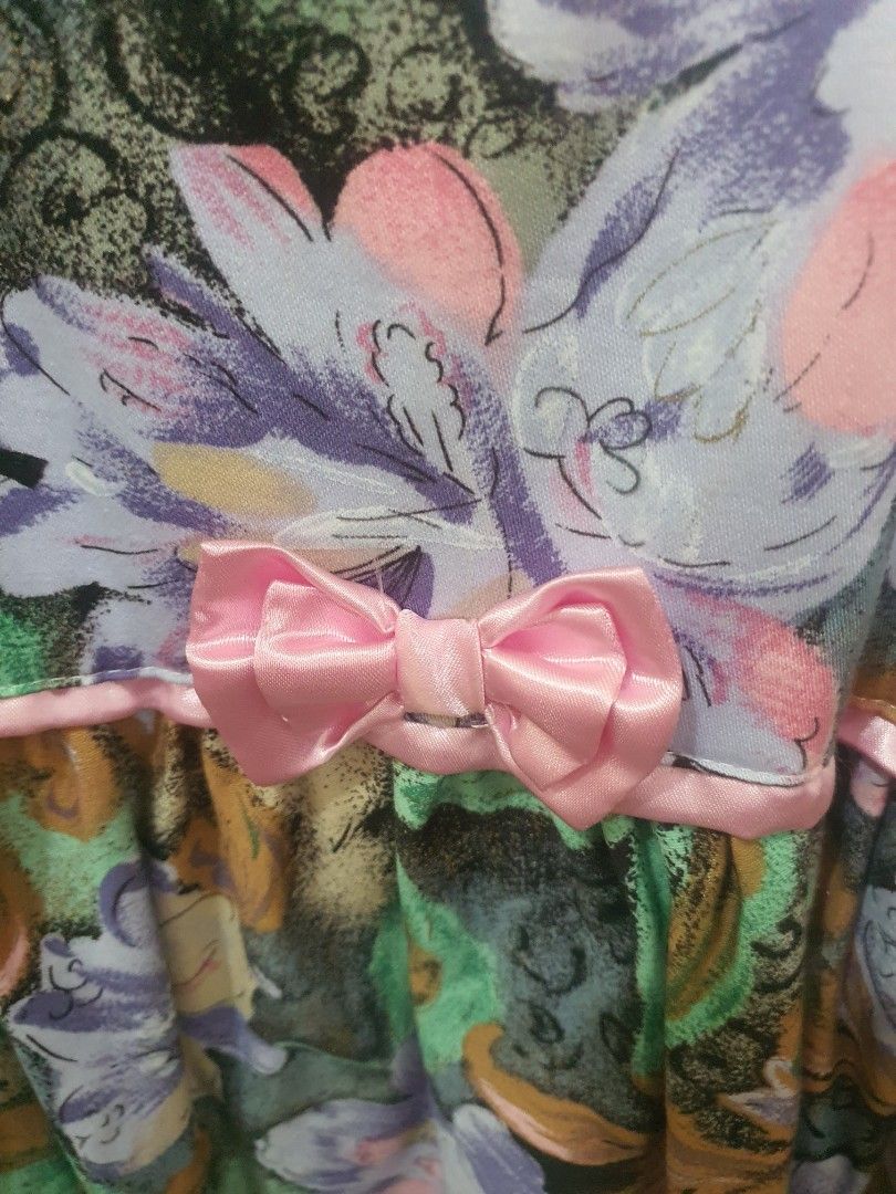 Dress (not branded) (Category: Babies & Kids Fashion) located in Manila. Submitted by neysette (Listing ID 1365427096, Image 2). Description: ✅️ can fit to 6-7 years old (can also fit to petite 8 years old) ✅️ nice quality of fabric.