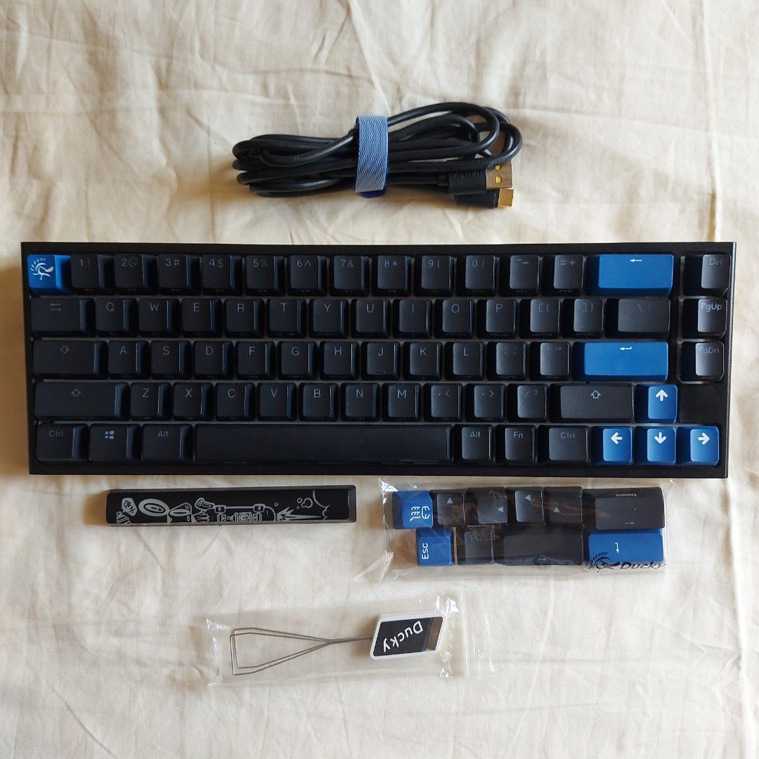 Ducky One 2 SF Mechanical Keyboard (Category: Computer Keyboard) located in San Fernando. Submitted by ristaurants (Listing ID 1365358543, Image 1). Description: RFS: need funds all keys still work properly, no defects Cherry MX Brown Switches all extra keycaps and accessories are complete negotiable thru pm.